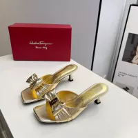 $88.00 USD Salvatore Ferragamo Slippers For Women #1304837