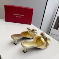 $88.00 USD Salvatore Ferragamo Slippers For Women #1304837