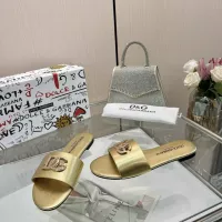 $80.00 USD Dolce & Gabbana D&G Slippers For Women #1305107