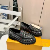$130.00 USD Louis Vuitton LV Oxfords Shoes For Women #1305116
