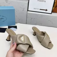 $100.00 USD Prada Slippers For Women #1305370
