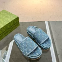 $80.00 USD Gucci Slippers For Women #1305390