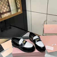 $98.00 USD MIU MIU Leather Shoes For Women #1305546