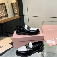 $98.00 USD MIU MIU Leather Shoes For Women #1305546
