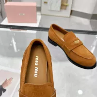 $98.00 USD MIU MIU Leather Shoes For Women #1305547