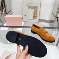 $98.00 USD MIU MIU Leather Shoes For Women #1305547