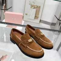 $98.00 USD MIU MIU Leather Shoes For Women #1305548