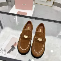 $98.00 USD MIU MIU Leather Shoes For Women #1305548