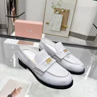 $98.00 USD MIU MIU Leather Shoes For Women #1305549