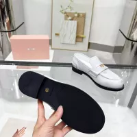 $98.00 USD MIU MIU Leather Shoes For Women #1305549