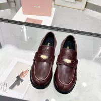 $98.00 USD MIU MIU Leather Shoes For Women #1305550