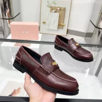 $98.00 USD MIU MIU Leather Shoes For Women #1305550