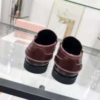$98.00 USD MIU MIU Leather Shoes For Women #1305550