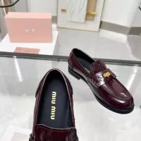 $98.00 USD MIU MIU Leather Shoes For Women #1305551