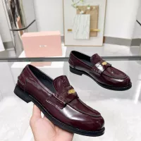$98.00 USD MIU MIU Leather Shoes For Women #1305551