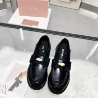 $98.00 USD MIU MIU Leather Shoes For Women #1305552