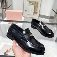 $98.00 USD MIU MIU Leather Shoes For Women #1305552