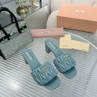 $88.00 USD MIU MIU Slippers For Women #1305679