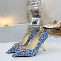 $80.00 USD Versace High-Heeled Shoes For Women #1305690