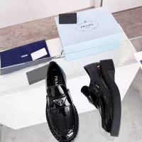 $100.00 USD Prada Leather Shoes For Women #1305694