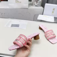 $85.00 USD Christian Dior Slippers For Women #1305915