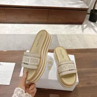 $92.00 USD Christian Dior Slippers For Women #1305938