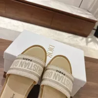 $92.00 USD Christian Dior Slippers For Women #1305938