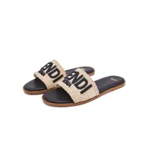 $82.00 USD Fendi Slippers For Women #1306152