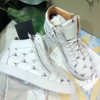 $98.00 USD Giuseppe Zanotti High Tops Shoes For Men #1306216