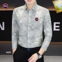 $40.00 USD Canada Goose Shirts Long Sleeved For Men #1306249