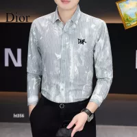 $40.00 USD Christian Dior Shirts Long Sleeved For Men #1306253