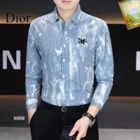 $40.00 USD Christian Dior Shirts Long Sleeved For Men #1306254