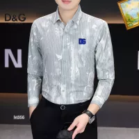 $40.00 USD Dolce & Gabbana D&G Shirts Long Sleeved For Men #1306257