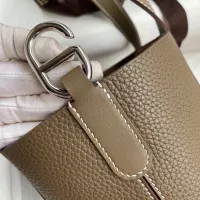 $240.00 USD Hermes AAA Quality Handbags In Silver For Women #1306480