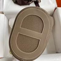 $240.00 USD Hermes AAA Quality Handbags In Silver For Women #1306480