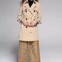 $160.00 USD Burberry Trench Coat Long Sleeved For Women #1307598