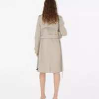 $170.00 USD Burberry Trench Coat Long Sleeved For Women #1307599