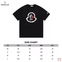 $39.00 USD Moncler T-Shirts Short Sleeved For Unisex #1308342