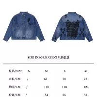 $72.00 USD Chrome Hearts Jackets Long Sleeved For Unisex #1309325