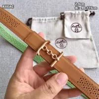 $52.00 USD Hermes AAA Quality Belts For Women #1309593