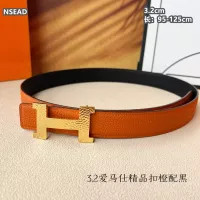 $56.00 USD Hermes AAA Quality Belts For Men #1309664