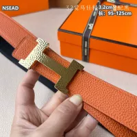 $56.00 USD Hermes AAA Quality Belts For Men #1309664