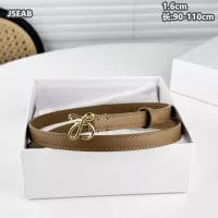 $48.00 USD LOEWE AAA Quality Belts For Women #1309736
