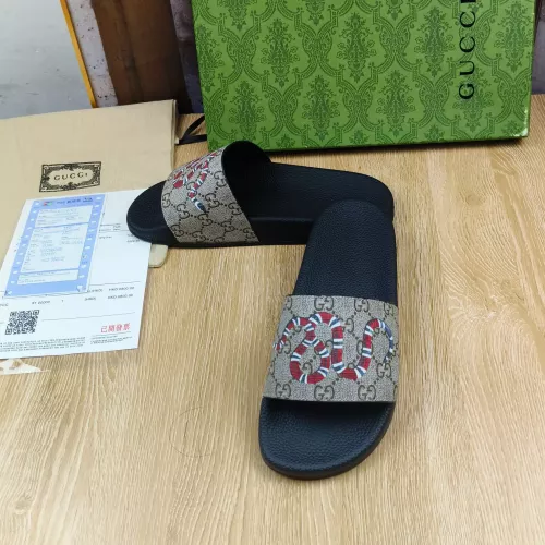 Replica Gucci Slippers For Men #1309758 $36.00 USD for Wholesale