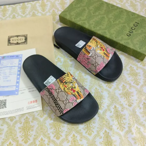 Gucci Slippers For Men #1309765 $38.00 USD, Wholesale Replica Gucci Slippers