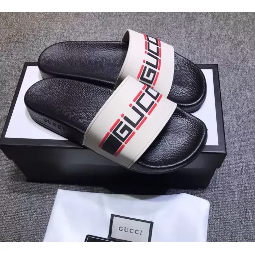 Gucci Slippers For Men #1309794 $38.00 USD, Wholesale Replica Gucci Slippers