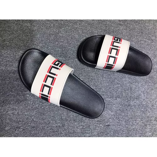 Replica Gucci Slippers For Men #1309794 $38.00 USD for Wholesale