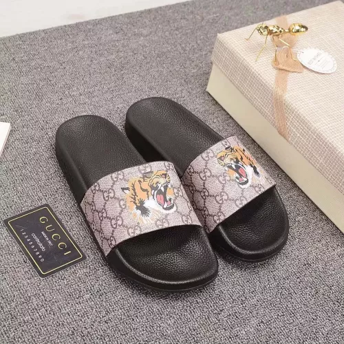 Replica Gucci Slippers For Men #1309804 $38.00 USD for Wholesale