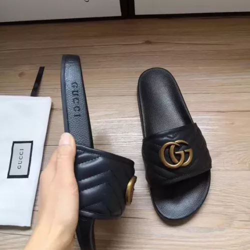 Replica Gucci Slippers For Men #1309814 $38.00 USD for Wholesale