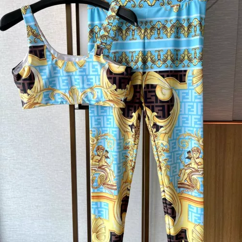 Fendi Yoga Tracksuits Sleeveless For Women #1310113